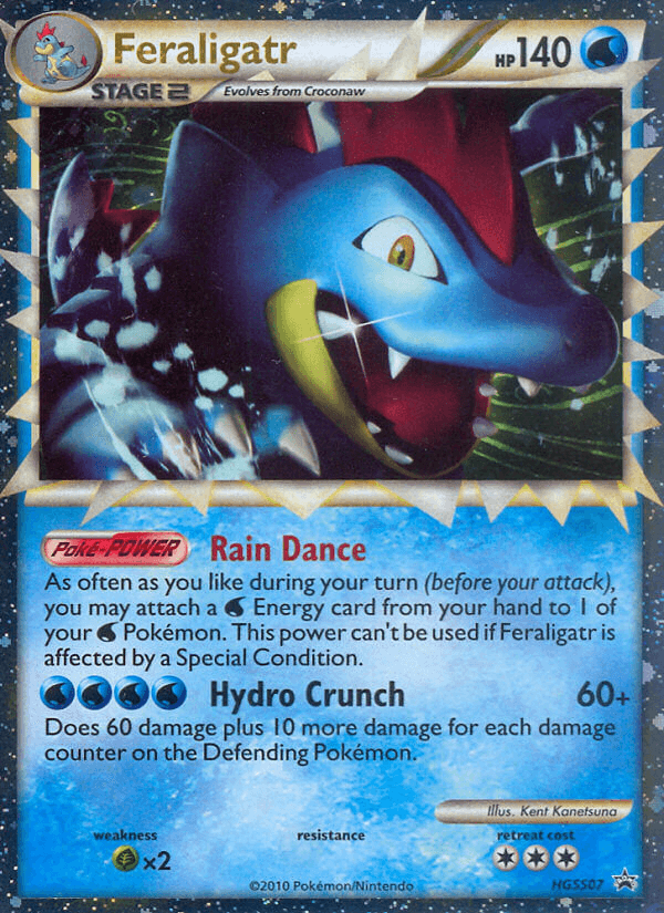 Feraligatr (HGSS07) [HeartGold & SoulSilver: Black Star Promos] (Online Only)