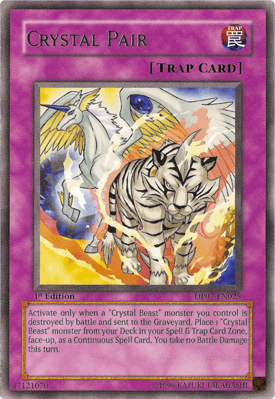 Crystal Pair [DP07-EN025] Rare (ONLINE ORDER ONLY)