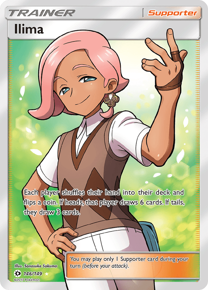 Ilima (146/149) [Sun & Moon: Base Set] (Online Only)