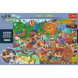 Trefl Kids Spy Guy Lost Items: Europe 500 Piece Puzzle