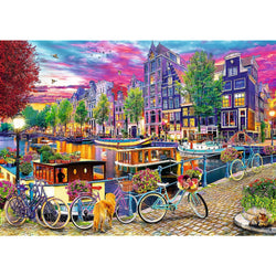 Trefl Red 2x500 European Capitals Puzzle