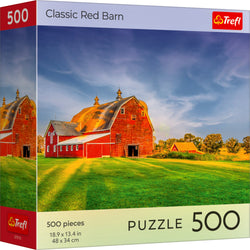 Trefl Red Nature: Classic Red Barn 500 Piece Puzzle