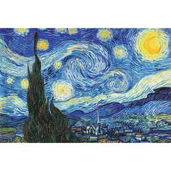 Trefl Red ArtFrame Puzzle The Starry Night Vincent van Gogh 500 Piece Puzzle