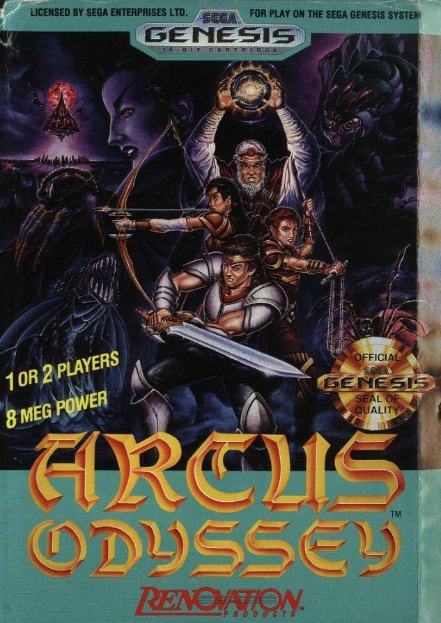 Arcus Odyssey (Sega Genesis) (ONLINE ORDER ONLY)
