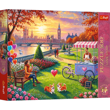 Trefl Premium Plus Love Story: Romantic London 500 Piece Puzzle (ONLINE ORDER ONLY)