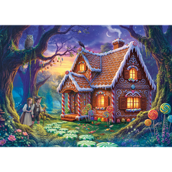 Trefl Premium Plus Enchanted Fairy Tales Hansel and Gretel 500 Piece Puzzle