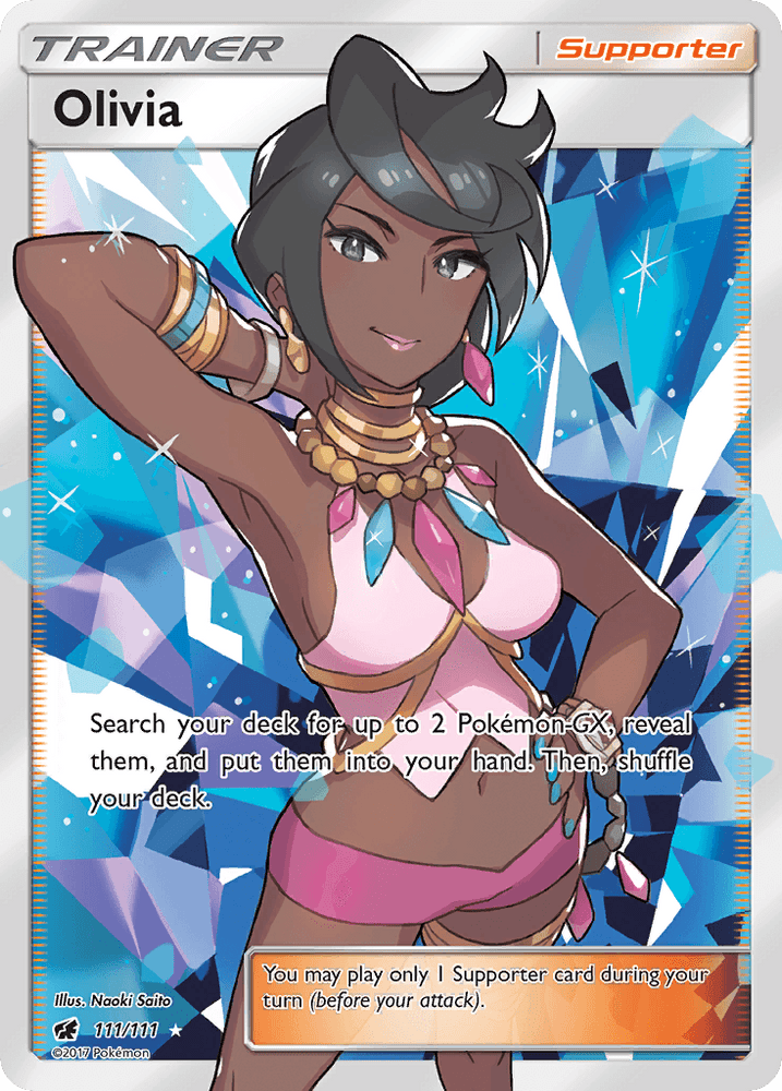 Olivia (111/111) [Sun & Moon: Crimson Invasion] (Online Only)