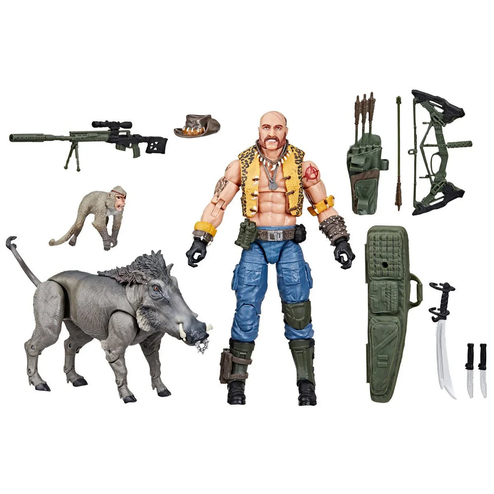 G.I. Joe Classified Series Dreadnok Gnawgahyde and pets Porkbelly & Yobbo 6-Inch Action Figure (Online Order Only)