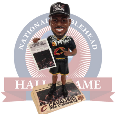 Cleveland Cavaliers 2016 NBA Champions LeBron James Newspaper Bobblehead (ONLINE ORDER ONLY)