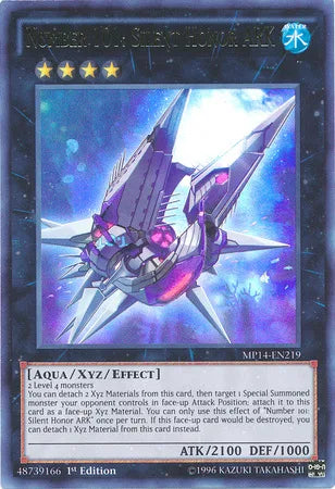 Number 101: Silent Honor ARK [MP14-EN219] Ultra Rare