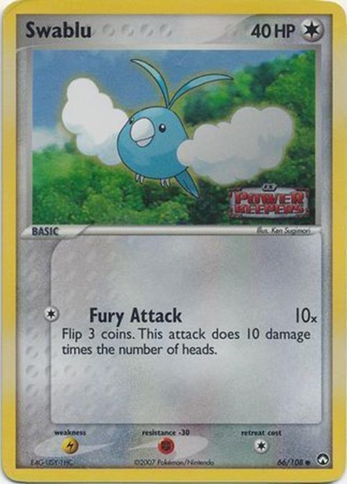 Swablu (66/108) (Stamped) [EX: Power Keepers] (Online Only)