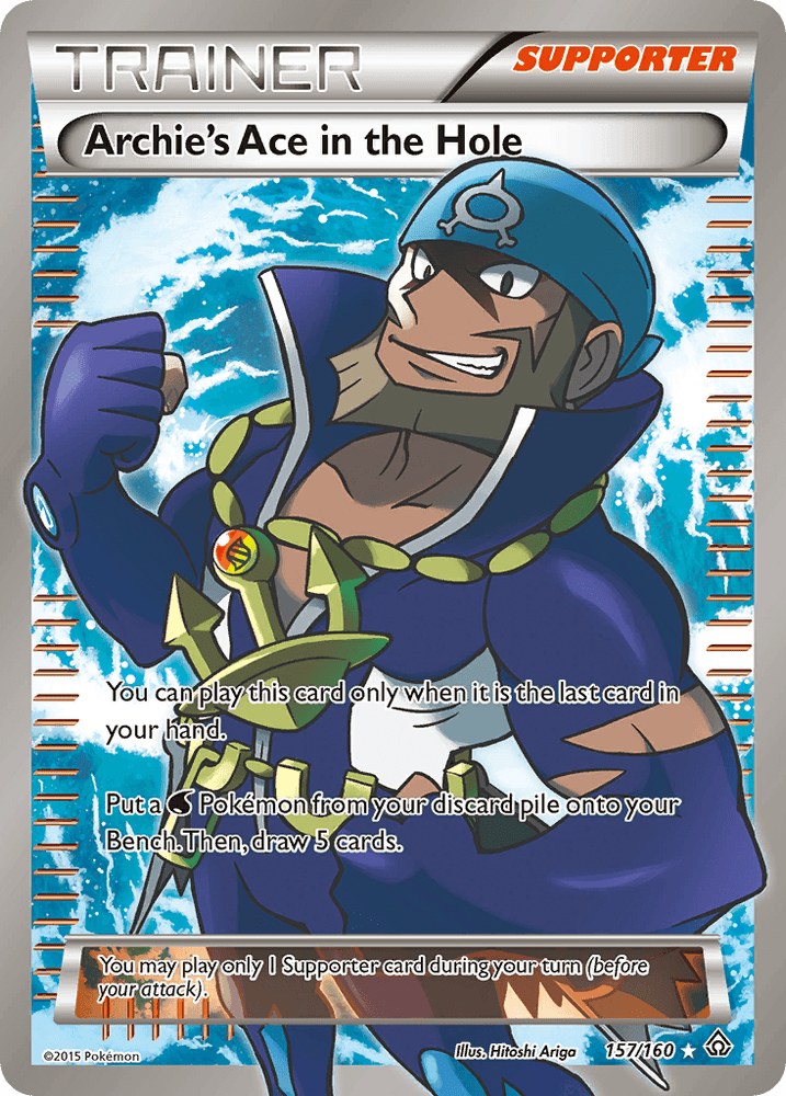 Archie's Ace in the Hole (157/160) [XY: Primal Clash] (Online Only)