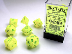 Chessex: Polyhedral Festive Dice sets (Online Order Only)