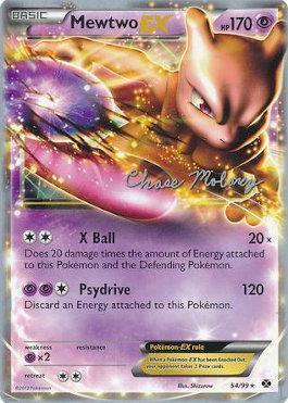 Mewtwo EX (54/99) (Eeltwo - Chase Moloney) [World Championships 2012] (Online Only)