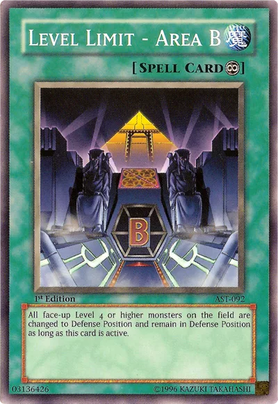 Level Limit - Area B [AST-092] Common