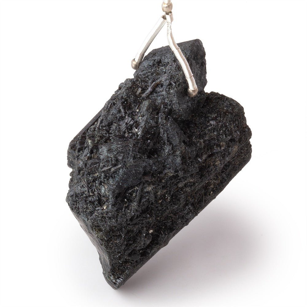 37x35x21mm Black Tourmaline Natural Crystal Focal 1 piece (ONLINE ORDER ONLY)