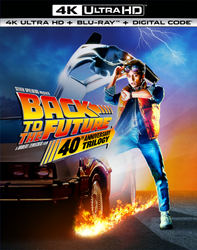 Back to the Future 40th Anniversary Trilogy (4K Ultra HD + Blu-ray™ + Digital Code) [PRE-ORDER: Expected Availability October 14, 2025!] (ONLINE ORDER ONLY)