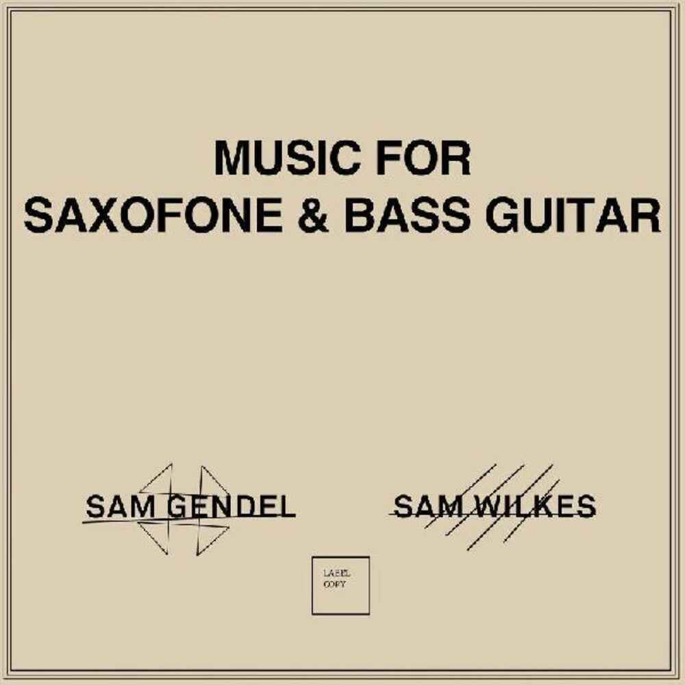 Music For Saxofone & Bass Guitar [LP]