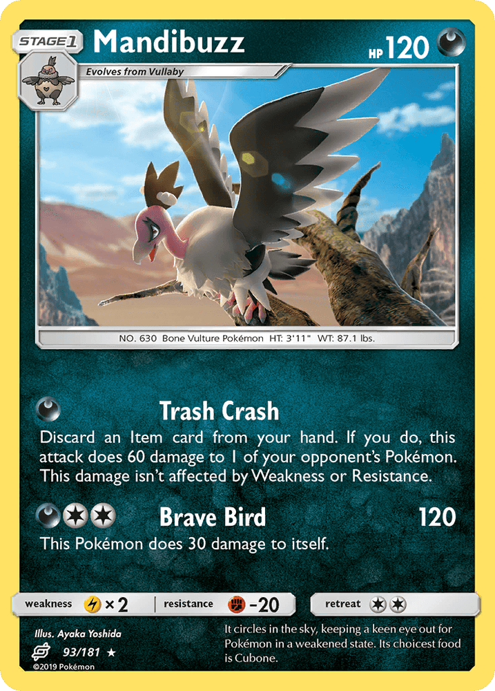 Mandibuzz (93/181) [Sun & Moon: Team Up] (Online Only)