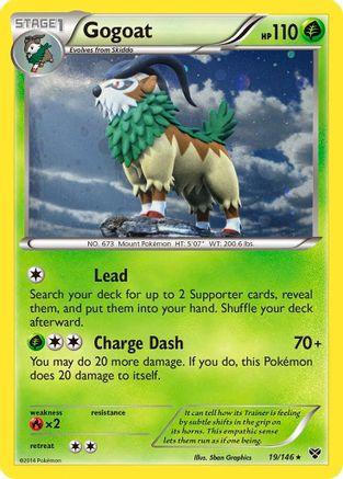 Gogoat (19/146) (Cosmos Holo) [XY: Base Set] (Online Only)