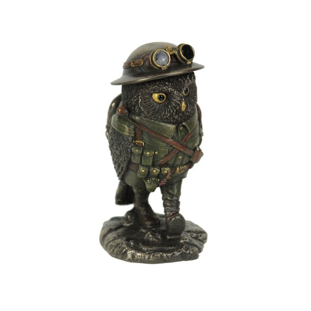 Sergeant Major Oscar Whiskey Lima Military Owl Statue (ONLINE ORDER ONLY)