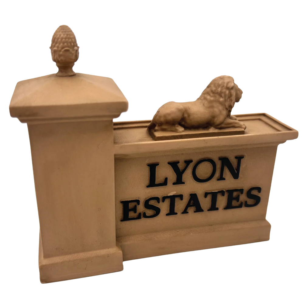 Back to the Future - Lyon Estates Gate Scaled Prop Replica (ONLINE ORDER ONLY)