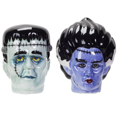 Mr and Mrs Frankenstein Salt & Pepper Shakers (ONLINE ORDER ONLY)