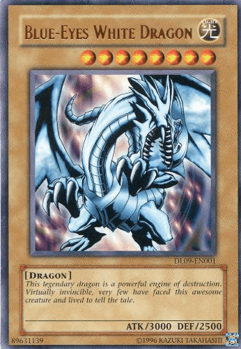 Blue-Eyes White Dragon (Bronze) [DL09-EN001] Rare (ONLINE ORDER ONLY)