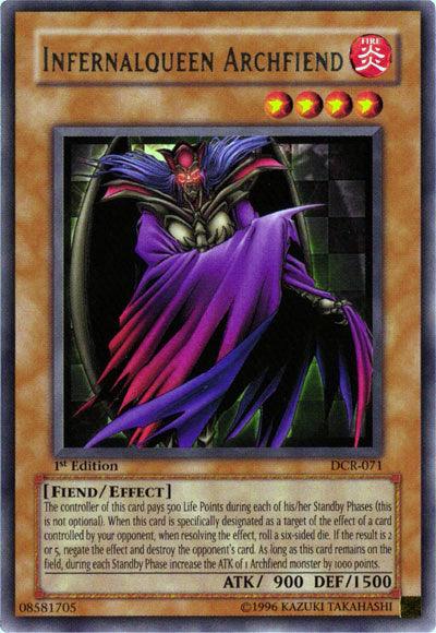 Infernalqueen Archfiend [DCR-071] Rare (ONLINE ORDER ONLY)