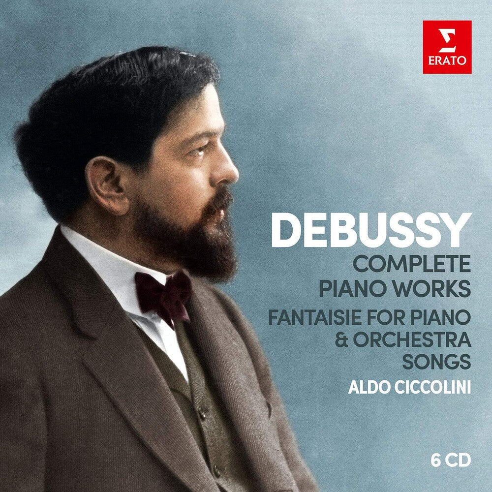 Debussy: Complete Piano Works; Fantaisie for piano & orchestra, Songs [CD]