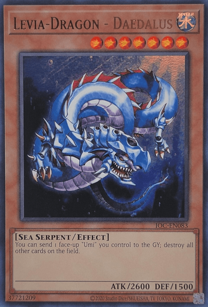 Levia-Dragon - Daedalus (25th Anniversary) [IOC-EN083] Ultra Rare (ONLINE ORDER ONLY)