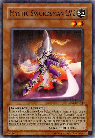 Mystic Swordsman LV2 [DR3-EN011] Rare (ONLINE ORDER ONLY)