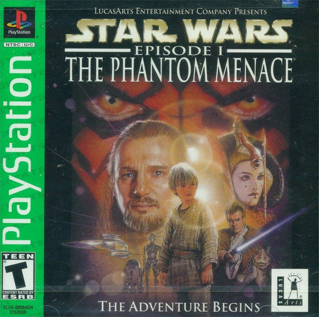 Star Wars Phantom Menace (Greatest Hits) (Playstation) (ONLINE ORDER ONLY)