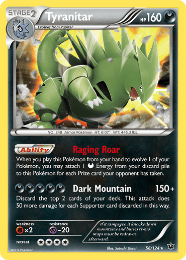 Tyranitar (56/124) [XY: Fates Collide] (Online Only)