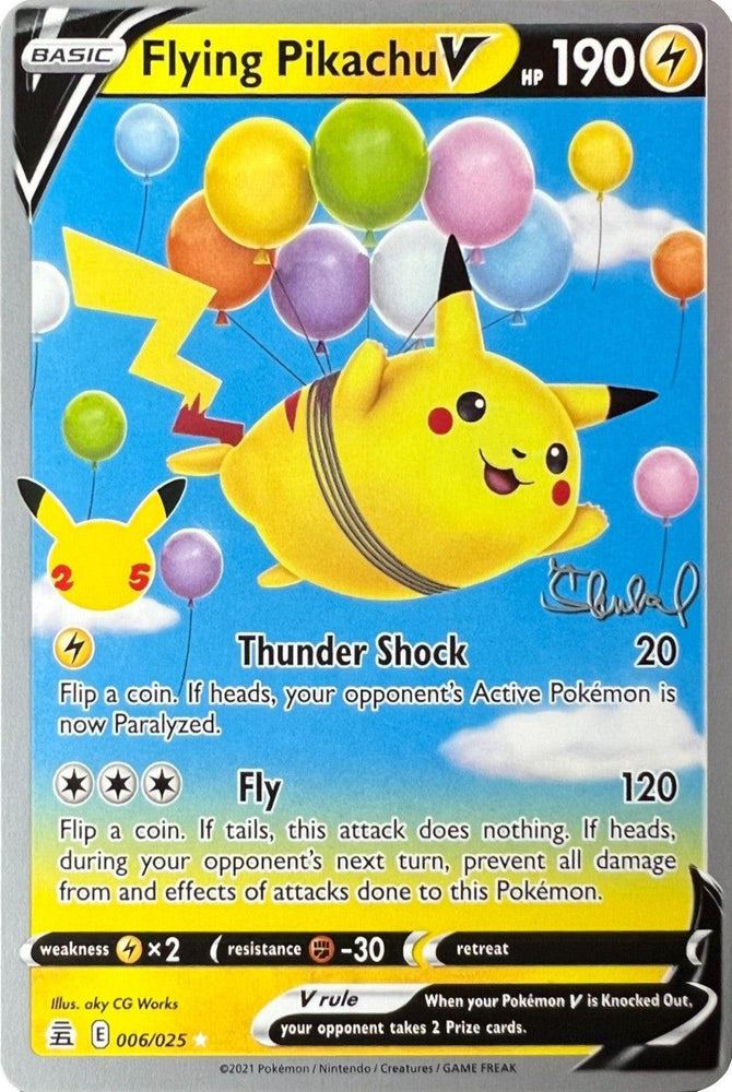 Flying Pikachu V (006/025) (ADP - Ondrej Skubal) [World Championships 2022] (Online Only)