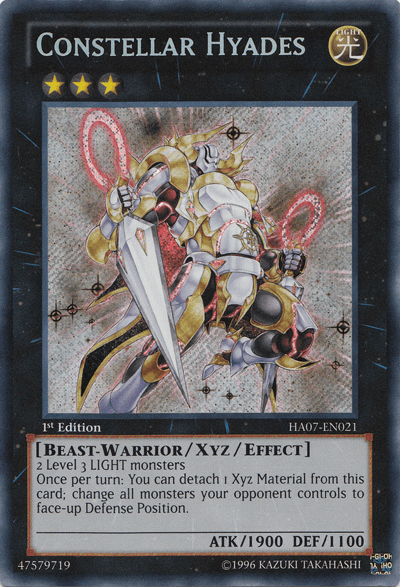Constellar Hyades [HA07-EN021] Secret Rare (ONLINE ORDER ONLY)