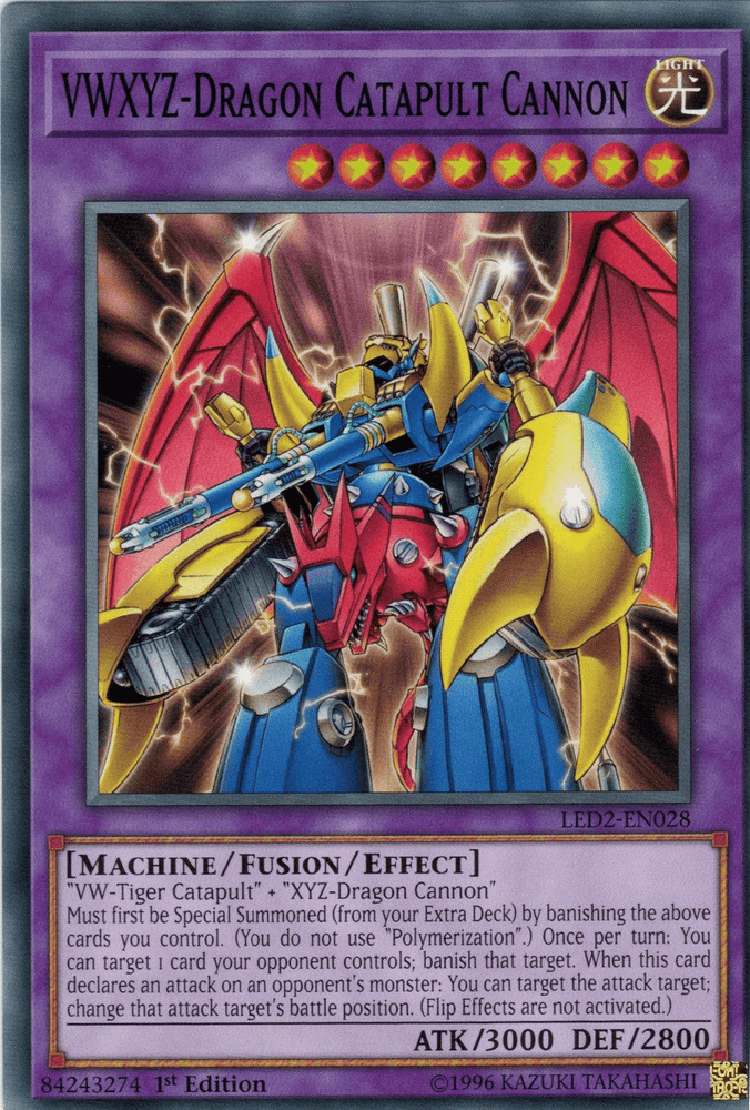 VWXYZ-Dragon Catapult Cannon [LED2-EN028] Common (ONLINE ORDER ONLY)