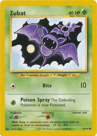 Zubat (59/64) [Neo Revelation Unlimited] (Online Only)