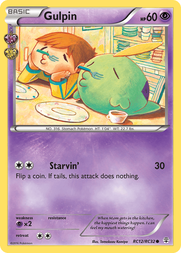 Gulpin (RC12/RC32) [XY: Generations] (Online Only)