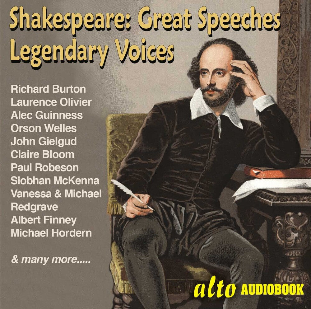 Great Shakespeare Speeches: Legendary Voices [CD]