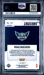 Graded 2025 Panini Instant WNBA Paige Bueckers #114 Rookie RC Basketball Card PSA 10 Gem Mint (ONLINE ORDER ONLY)