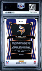 Graded 2024 Panini Select JJ McCarthy #342 Rookie RC Football Card PSA 9 Mint (ONLINE ORDER ONLY)