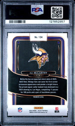 Graded 2024 Panini Select JJ McCarthy #134 Rookie RC Football Card PSA 8 Near Mint (ONLINE ORDER ONLY)