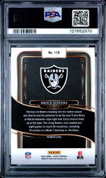 Graded 2024 Panini Select Brock Bowers #118 Rookie RC Football Card PSA 10 Gem Mint (ONLINE ORDER ONLY)