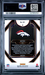 Graded 2024 Panini Select Bo Nix #221 Rookie RC Football Card PSA 10 Gem Mint (ONLINE ORDER ONLY)
