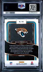 Graded 2024 Panini Select Brian Thomas Jr. #143 Rookie RC Football Card PSA 9 Mint (ONLINE ORDER ONLY)