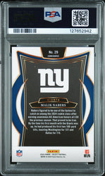 Graded 2024 Panini Select Malik Nabers #29 Rookie RC Football Card PSA 10 Gem Mint (ONLINE ORDER ONLY)