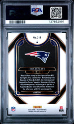 Graded 2024 Panini Select Drake Maye #218 Rookie RC Football Card PSA 8 Near Mint (ONLINE ORDER ONLY)