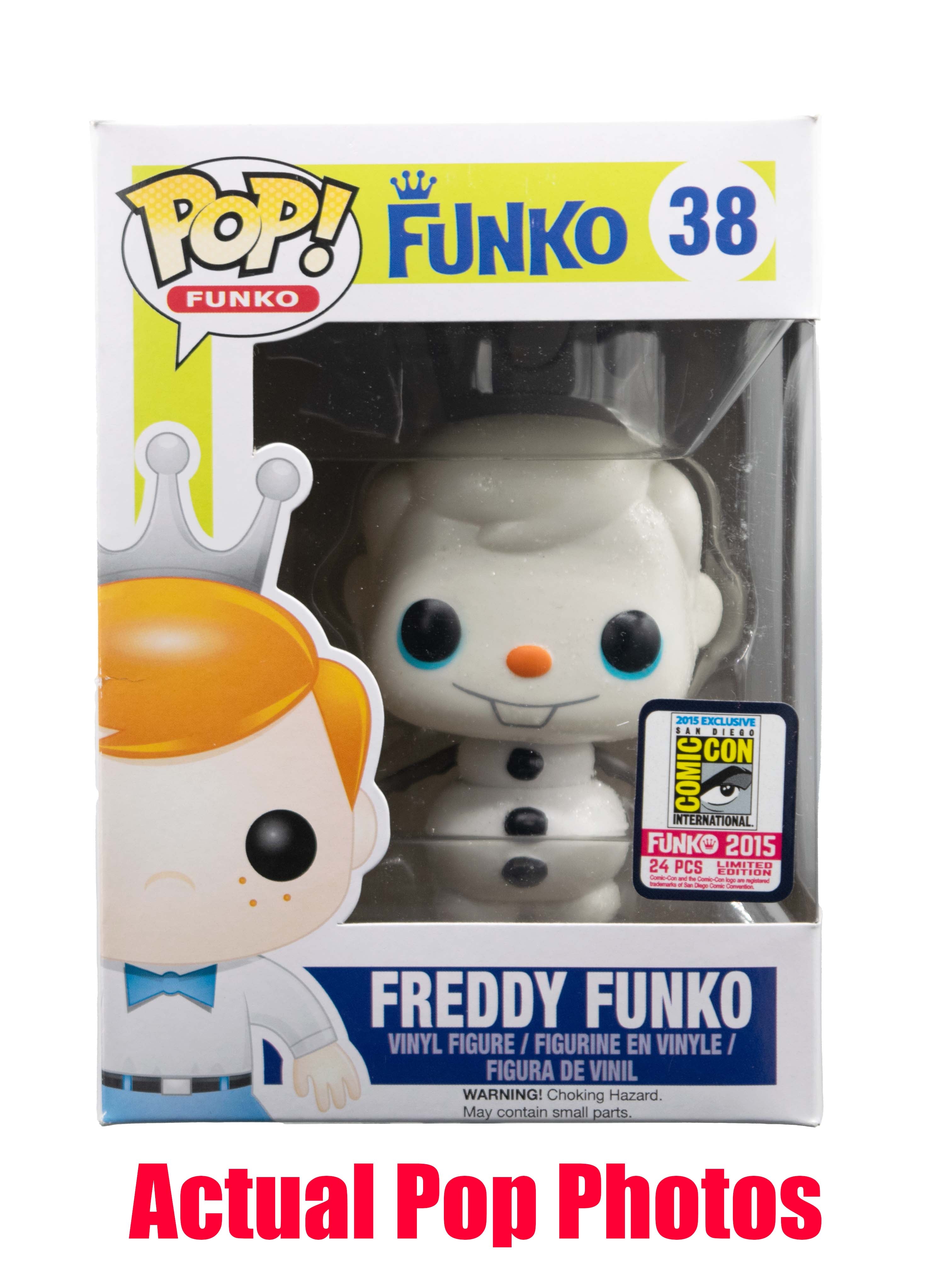 Freddy Funko (Olaf, Glitter) 38 - 2015 SDCC Exclusive /24 Made (Online Order Only)