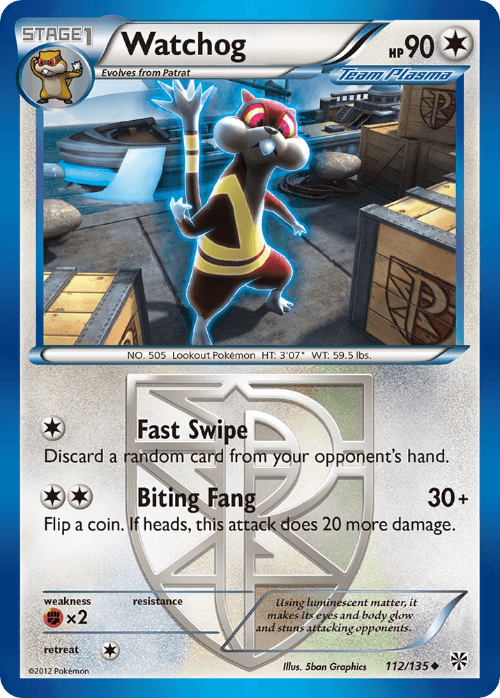 Watchog (112/135) [Black & White: Plasma Storm] (Online Only)
